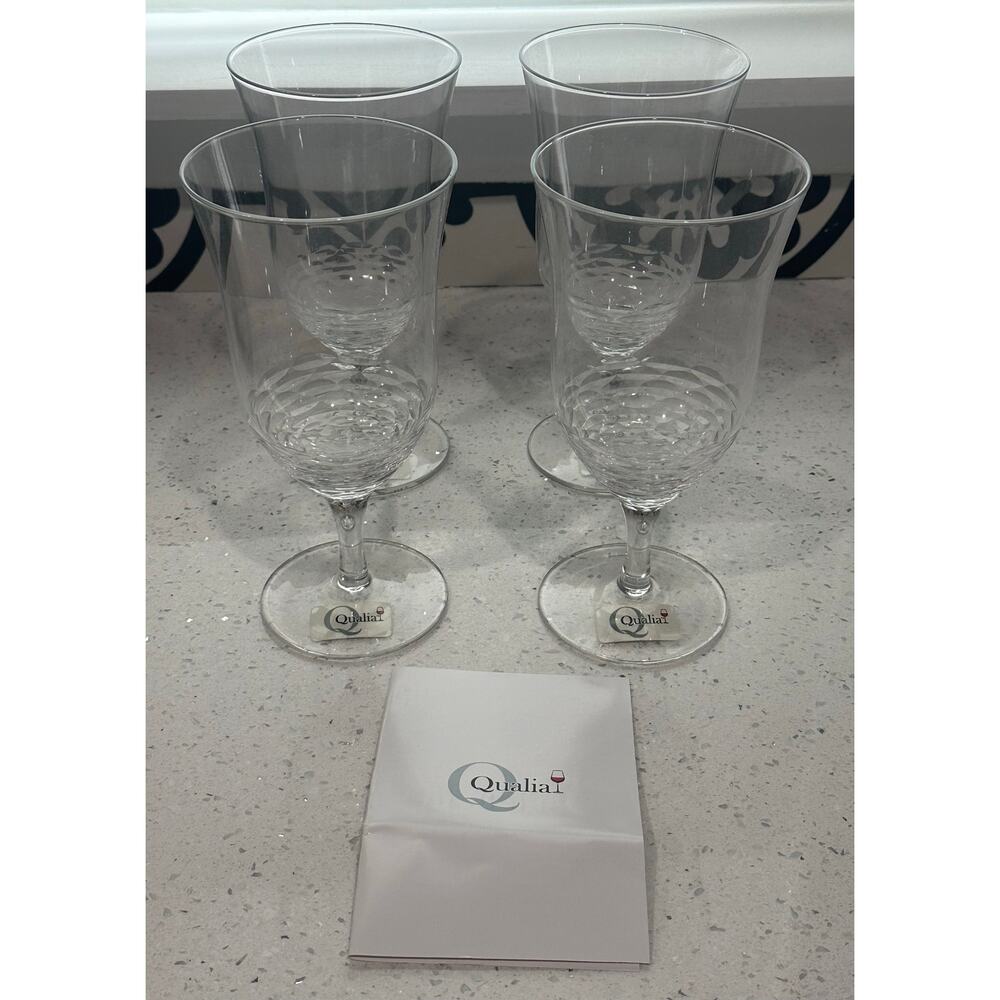 Eatman 20oz. Handmade Crystal Goblet Set (Set of 4)
